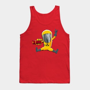 Gary the Hazmat Scientist Tank Top